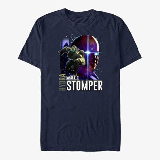 T-shirt Merch Marvel What If...? - Watcher Hydra Stomper Unisex T-Shirt Navy Blue