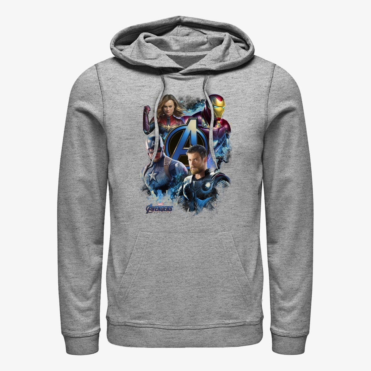 Hoodies and sweatshirts  Merch Marvel Avengers - Strong Team Unisex Hoodie Heather Grey