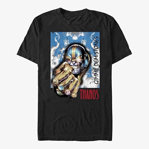 T-särk Merch Marvel - Thanos Homage Unisex T-Shirt Black