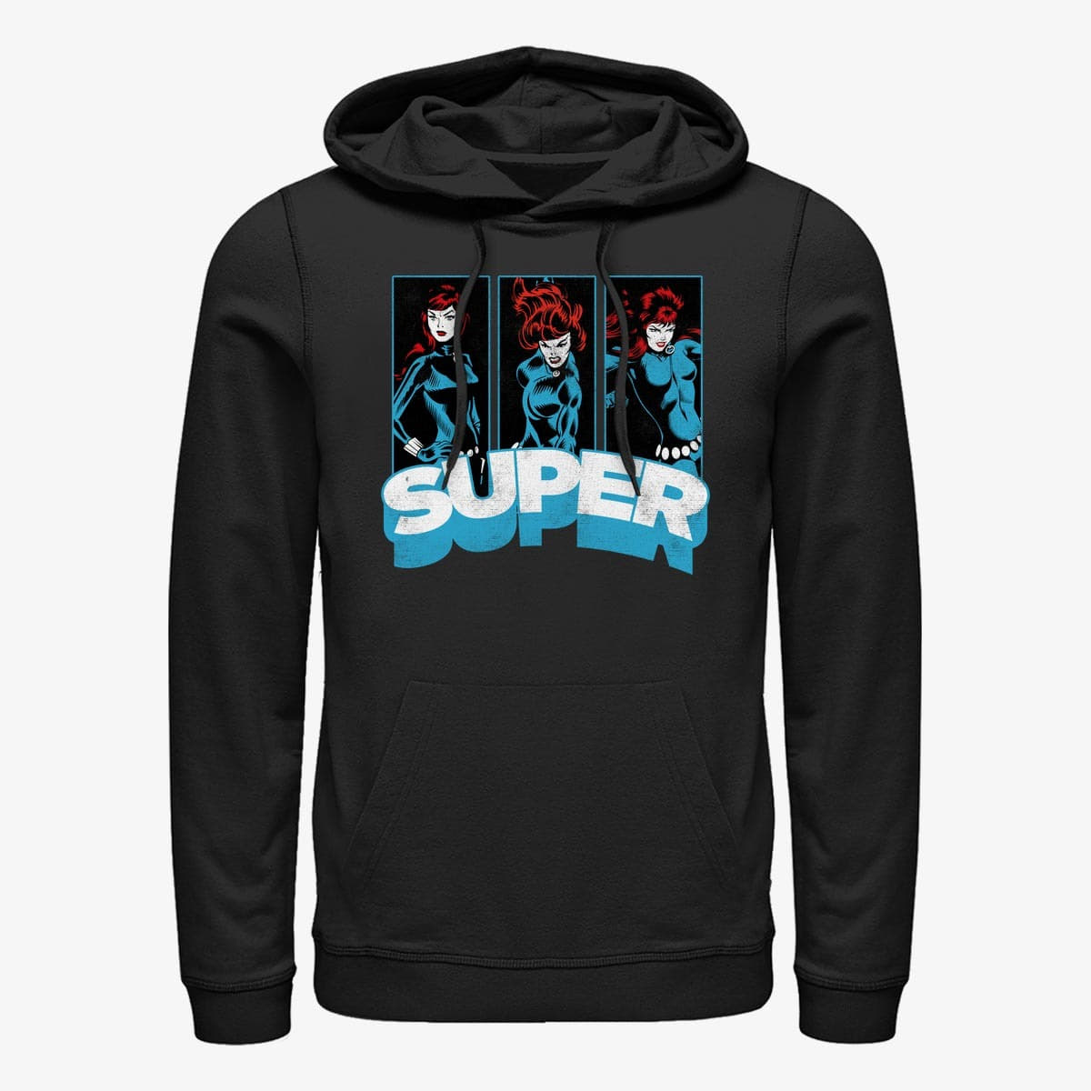 Sweatshirts Merch Marvel Avengers Classic - Super Unisex Hoodie Black