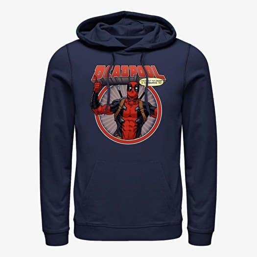 Mikina Merch Marvel Deadpool - Deadpool Chump Unisex Hoodie Navy Blue