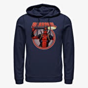 Merch Marvel Deadpool - Deadpool Chump Unisex Hoodie Navy Blue