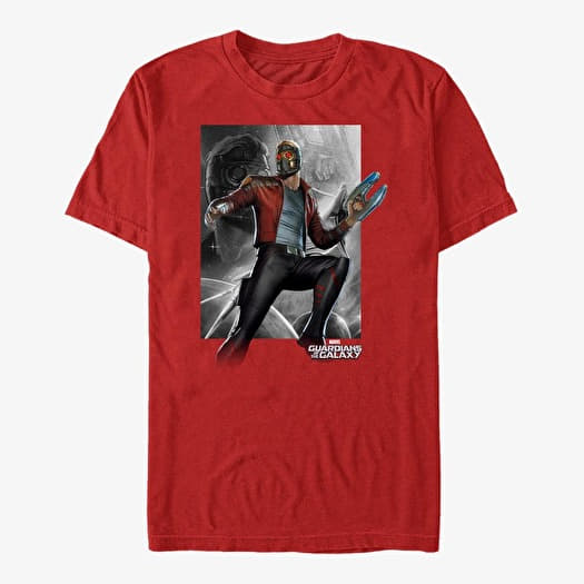 T-shirt Merch Marvel GOTG Classic - Furry Bite Unisex T-Shirt Red