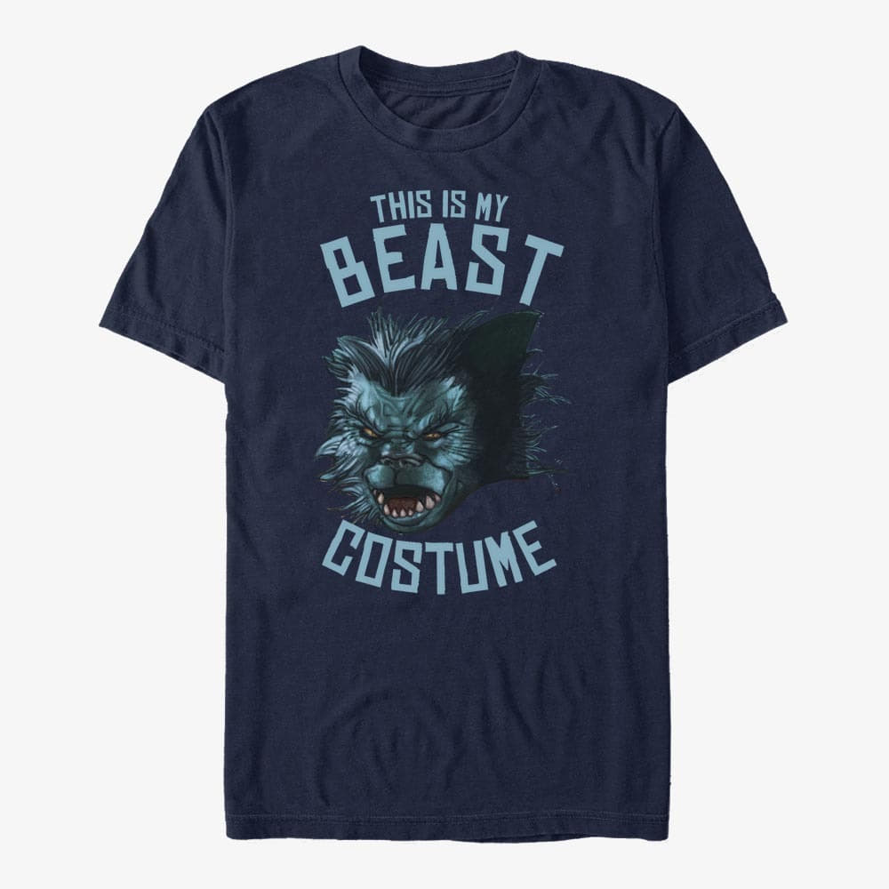 T-Shirts Merch Marvel X-Men - Beast Costume Unisex T-Shirt Navy Blue