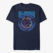 Merch Marvel What If...? - Cresting Killmonger Unisex T-Shirt Navy Blue
