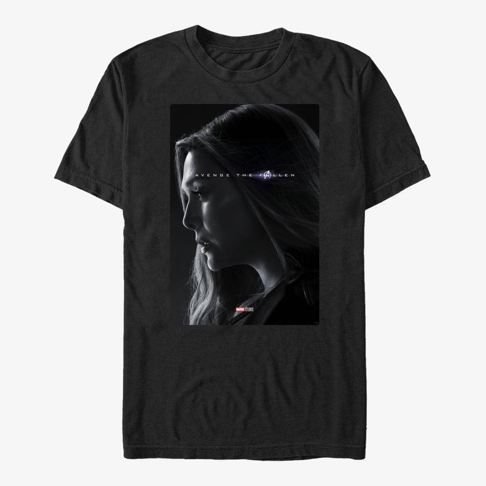 T-Shirts Merch Marvel Avengers: Endgame - Scarlett Witch Unisex T-Shirt Black