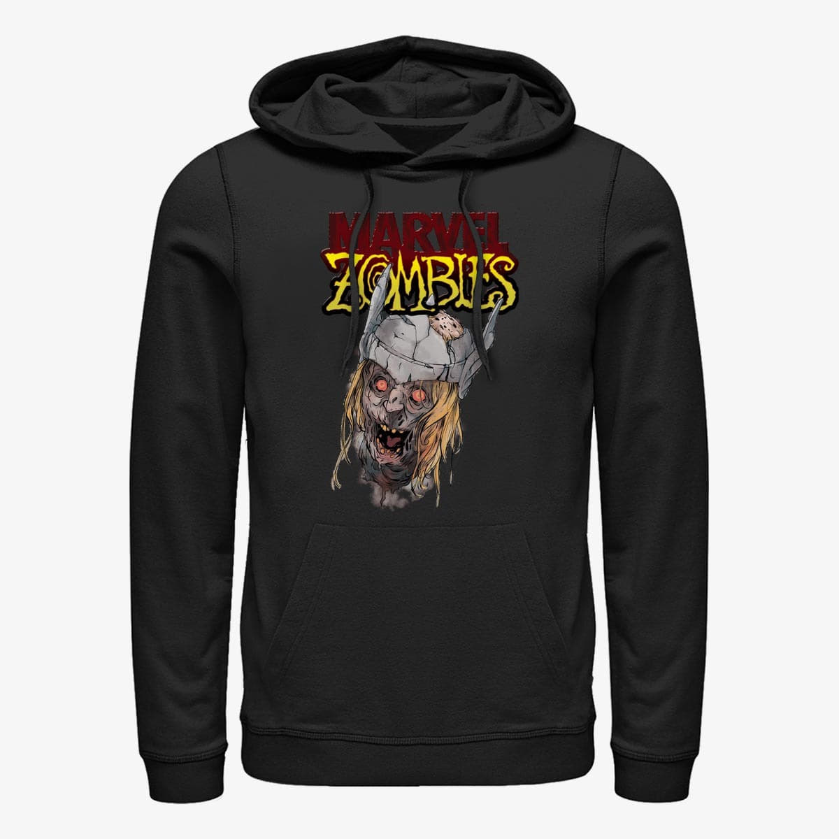 Sweatshirts Merch Marvel - Head of Thor Unisex Hoodie Black