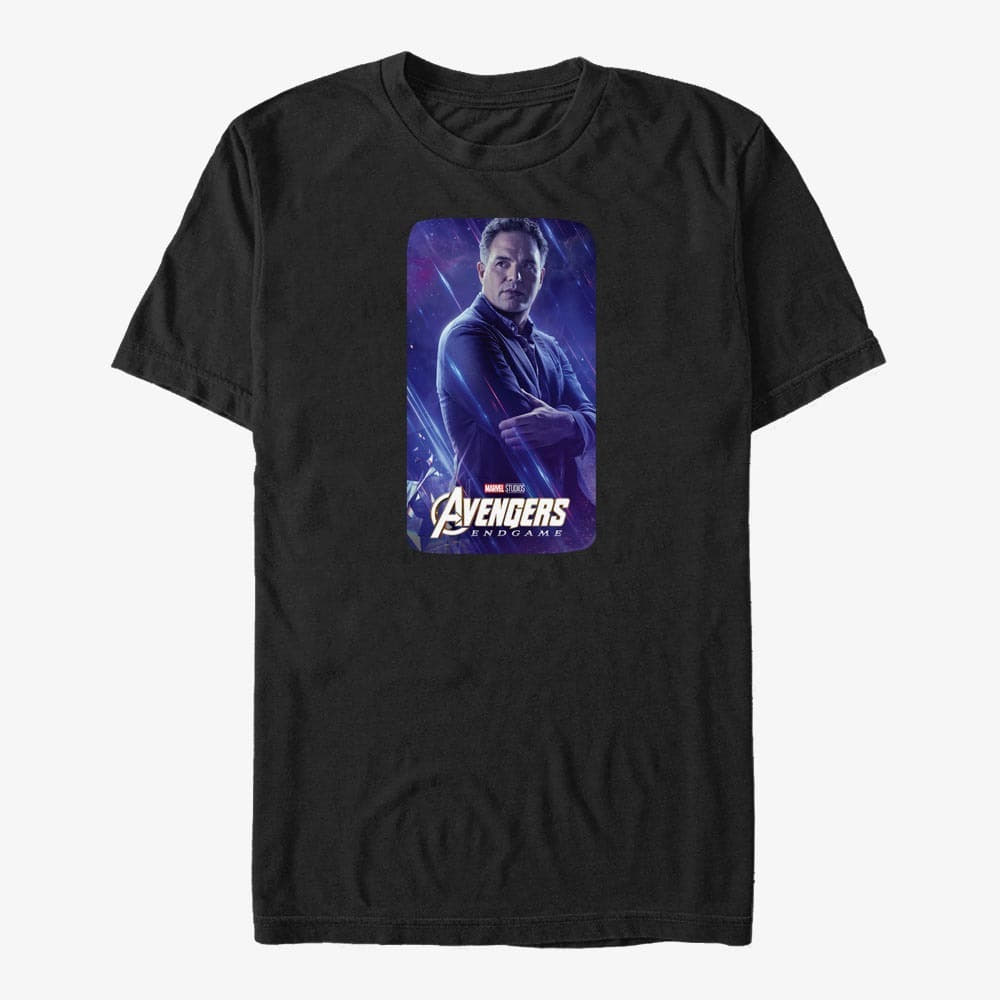 Majice T-shirt Merch Marvel Avengers: Endgame - Space Bruce Unisex T-Shirt Black
