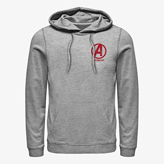 Sweatshirt Merch Marvel Avengers - Get In The Endgame Unisex Hoodie Heather Grey