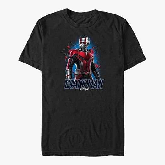 Tricou Merch Marvel Ant-Man & The Wasp: Movie - Giant-Man Atom Unisex T-Shirt Black