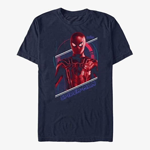 Majica Merch Marvel Avengers: Infinity War - Spiderman Tech Unisex T-Shirt Navy Blue