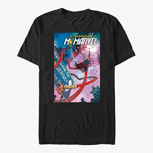 Majica Merch Marvel - Ms. Marvel Unisex T-Shirt Black