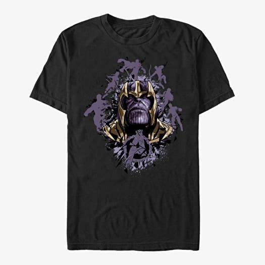 Tricou Merch Marvel Avengers: Endgame - Thanos Action Endgame Unisex T-Shirt Black