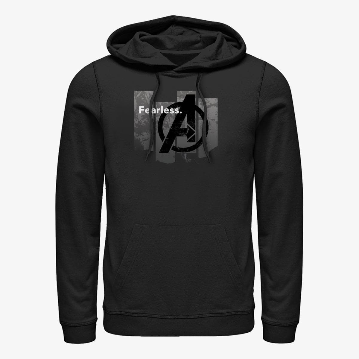 Felpe Merch Marvel Avengers: Endgame - Fearless Unisex Hoodie Black