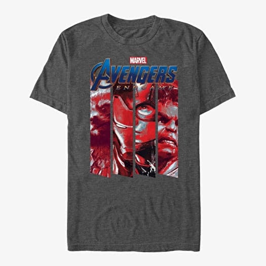 T-shirt Merch Marvel Avengers: Endgame - Four Strong Unisex T-Shirt Dark Heather Grey