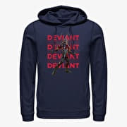 Merch Marvel The Eternals - DEVIANT REPEATING Unisex Hoodie Navy Blue
