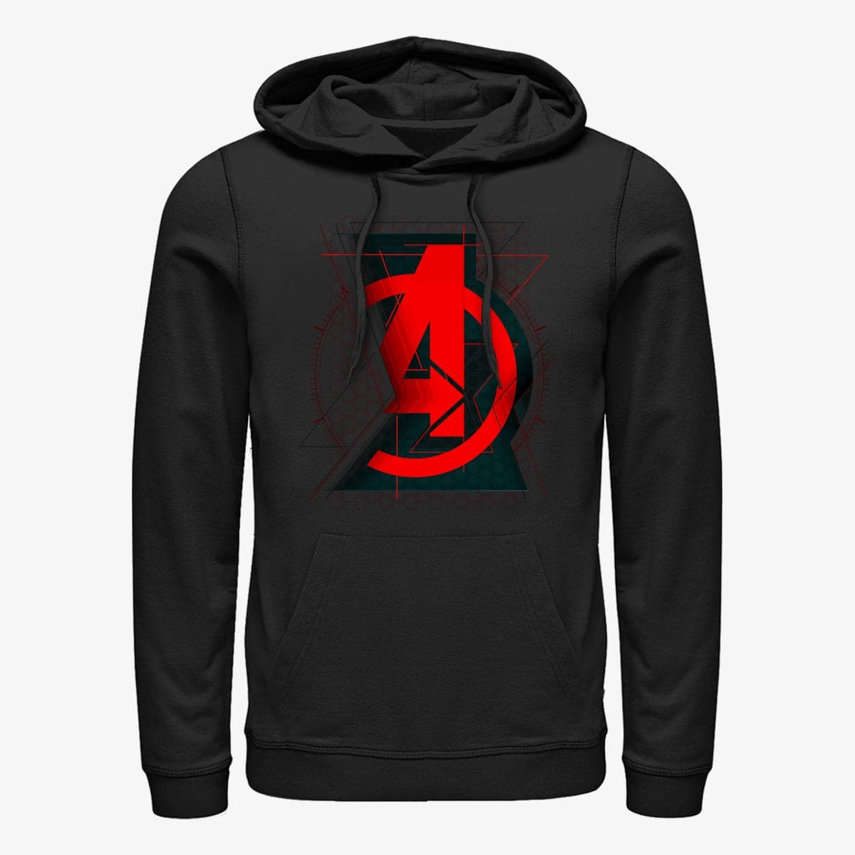 Felpe Merch Marvel Black Widow: Movie - Avengers Widow Logo Unisex Hoodie Black