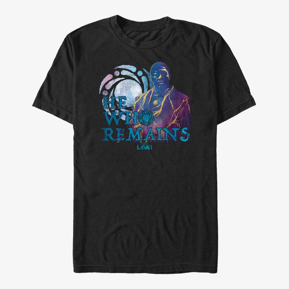 majice kratkih rukava Merch Marvel Loki - He Who Remains Graphic Unisex T-Shirt Black