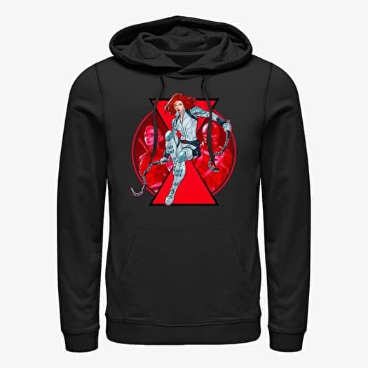 Sweatshirt Merch Marvel Black Widow: Movie - Widow Team Unisex Hoodie Black