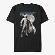 Merch Marvel Moon Knight - Moon Knight Moon Unisex T-Shirt Black