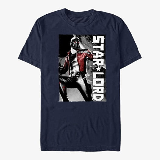 T-shirt Merch Marvel GOTG Classic - Guardians Kawaii Unisex T-Shirt Navy Blue