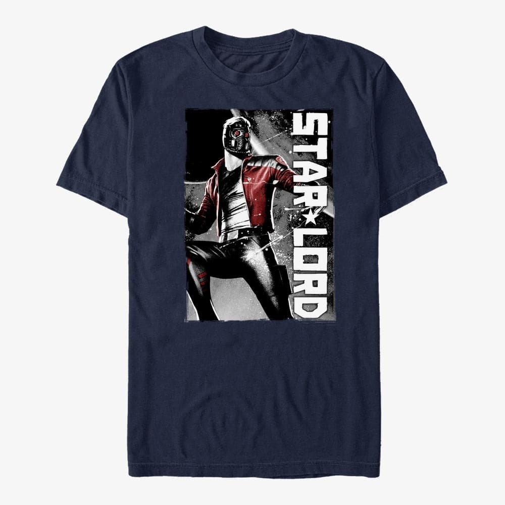 T-Shirts Merch Marvel GOTG Classic - Guardians Kawaii Unisex T-Shirt Navy Blue