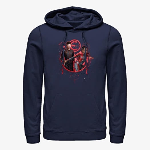 Hanorac Merch Marvel The Eternals - DRUIG AND MAKKARI DUO Unisex Hoodie Navy Blue