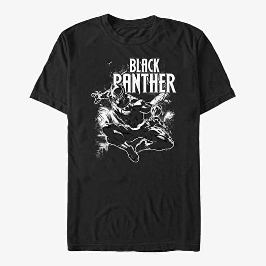 T-shirt Merch Marvel Avengers Classic - Jungle Panther Unisex T-Shirt Black