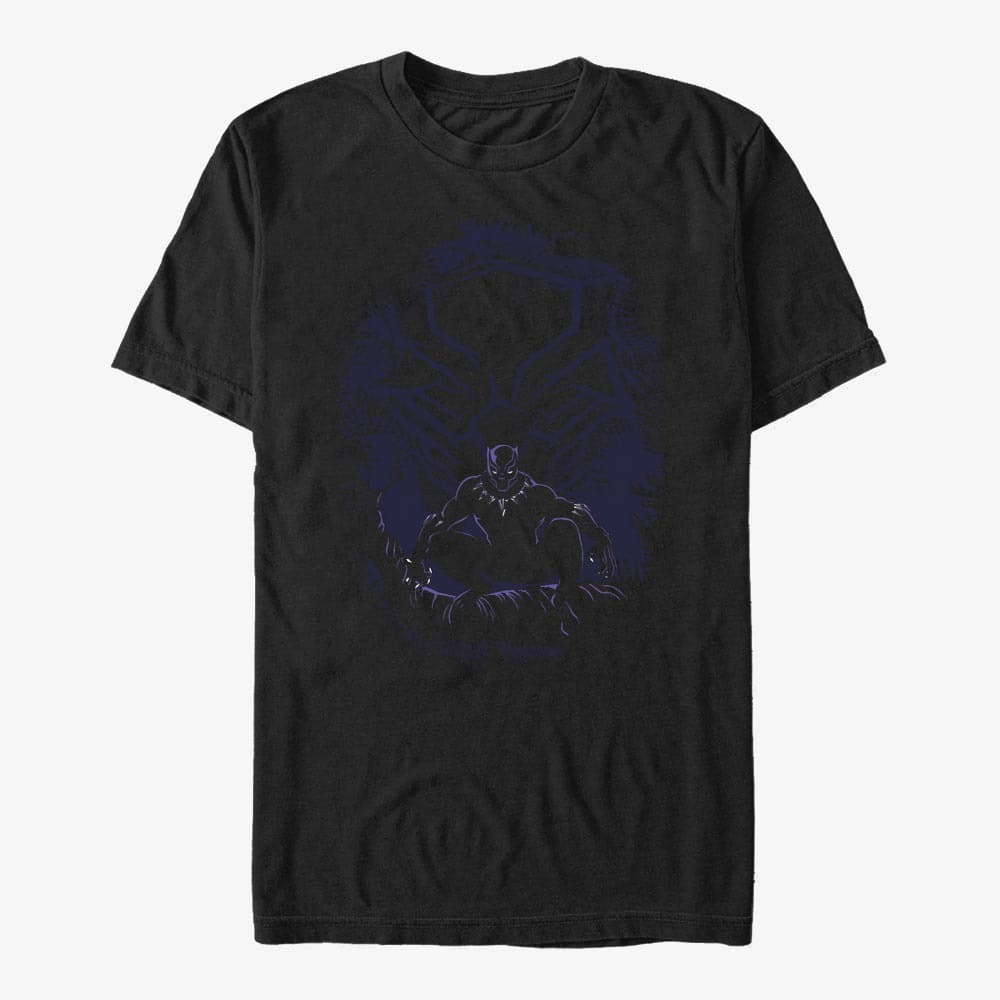 T-shirts Merch Marvel Avengers Classic - Wakanda Hunter Unisex T-Shirt Black