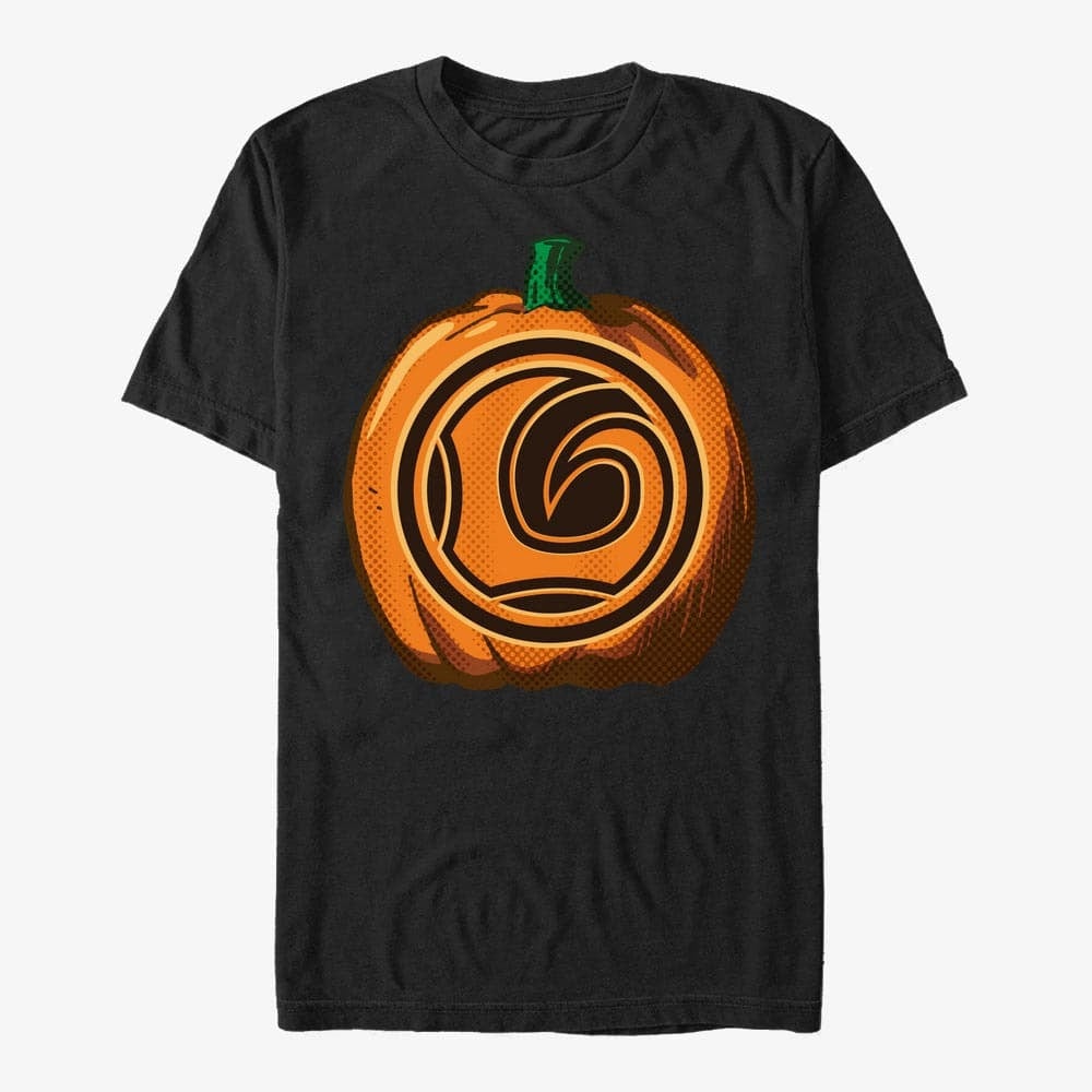 T-särgid Merch Marvel Avengers Classic - Loki Pumpkin Unisex T-Shirt Black