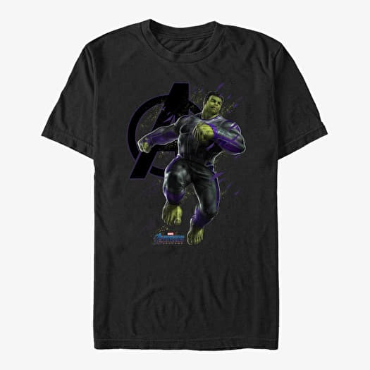 T-shirt Merch Marvel Avengers: Endgame - Hulk Particles Unisex T-Shirt Black