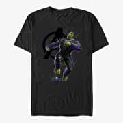 Merch Marvel Avengers: Endgame - Hulk Particles Unisex T-Shirt Black
