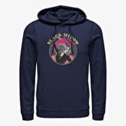 Merch Marvel Black Widow - RETRO Unisex Hoodie Navy Blue