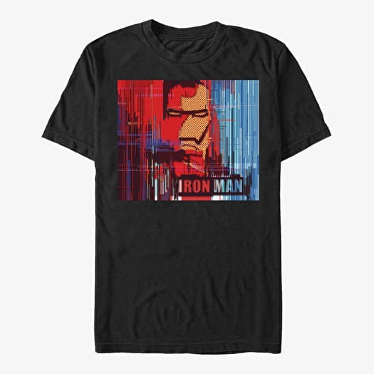 T-shirt Merch Marvel - Vibrant Iron Man Unisex T-Shirt Black