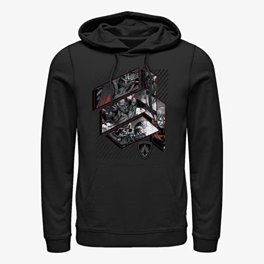 Sweatshirt Merch Marvel Avengers Classic - Galaxy Warriors Unisex Hoodie Black