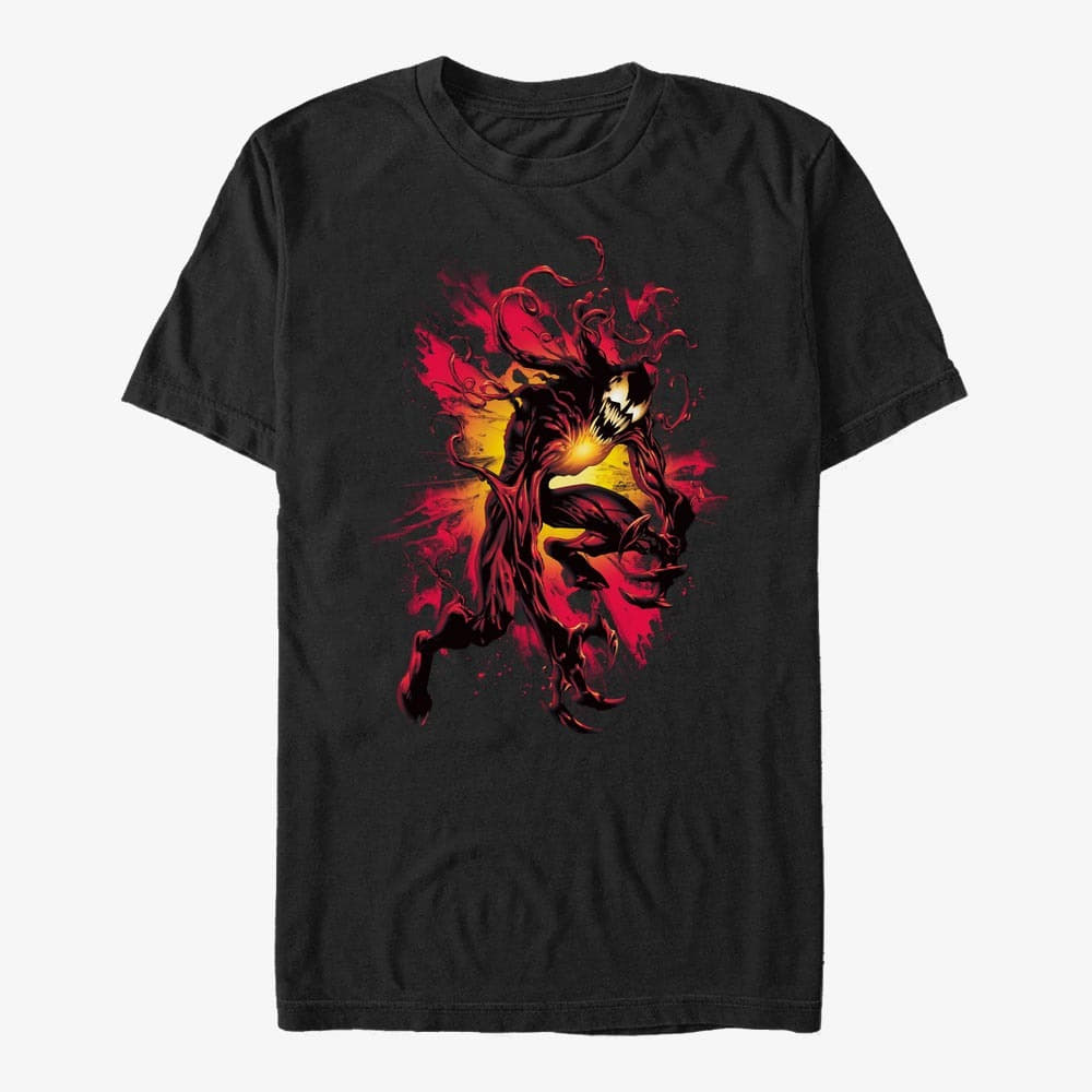 Magliette Merch Marvel - Carnage Explode Unisex T-Shirt Black