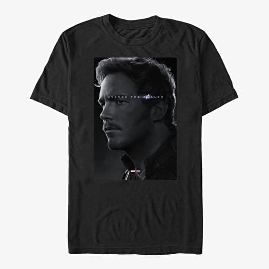Majica Merch Marvel Avengers: Endgame - Avenge Starlord Unisex T-Shirt Black