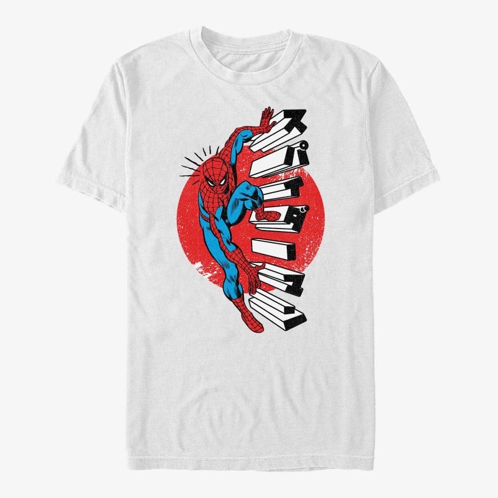 T-Shirts Merch Marvel Spider-Man Classic - Spidey Senses Unisex T-Shirt White