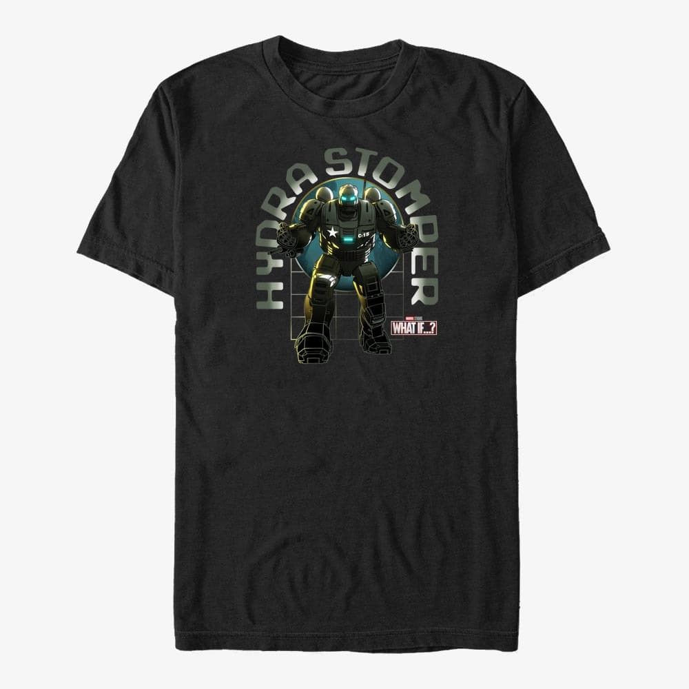 majice kratkih rukava Merch Marvel What If...? - Hydraw Stomper Stomp Unisex T-Shirt Black