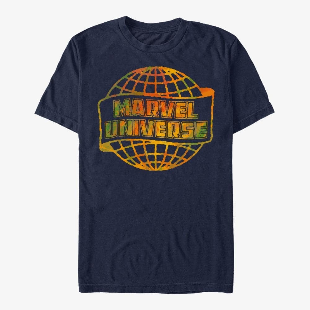 Trička Merch Marvel - UNIVERSE Unisex T-Shirt Navy Blue