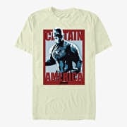 Merch Marvel Avengers: Endgame - Captain Poster Unisex T-Shirt Natural