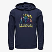 Merch Marvel: Eternals - Group Shot Unisex Hoodie Navy Blue