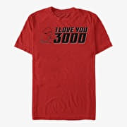 Merch Marvel Avengers: Endgame - Love Helmet Unisex T-Shirt Red