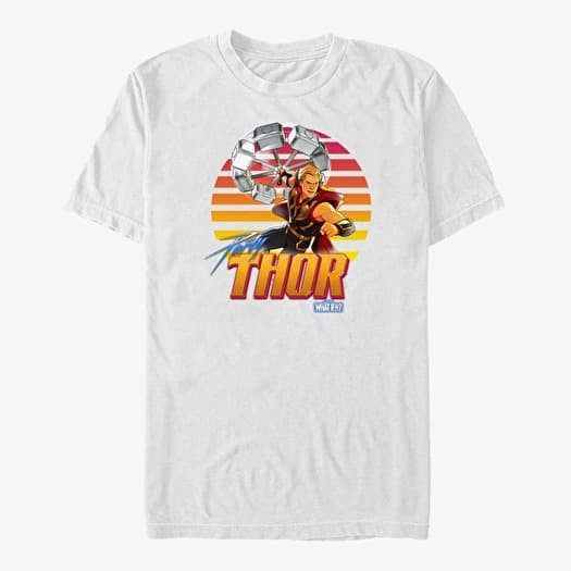 Tricou Merch Marvel What If...? - Party Coaster Unisex T-Shirt White