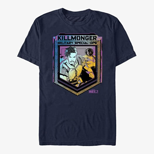 T-shirt Merch Marvel What If...? - PsyKill Ops Unisex T-Shirt Navy Blue