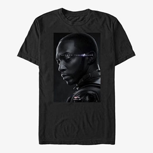 T-shirt Merch Marvel Avengers: Endgame - Avenge Falcon Unisex T-Shirt Black