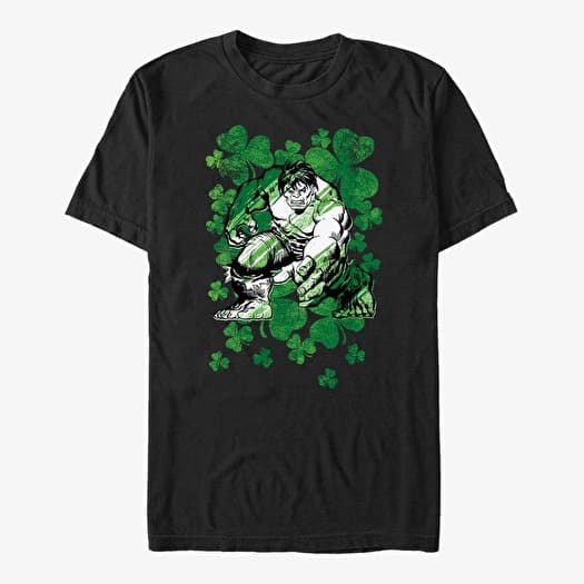 T-shirt Merch Marvel Avengers Classic - Lucky Hulk Unisex T-Shirt Black