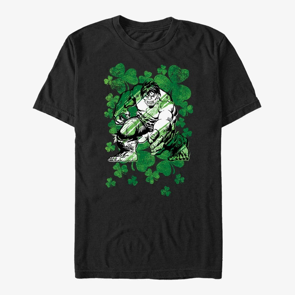   Μπλούζες Merch Marvel Avengers Classic - Lucky Hulk Unisex T-Shirt Black