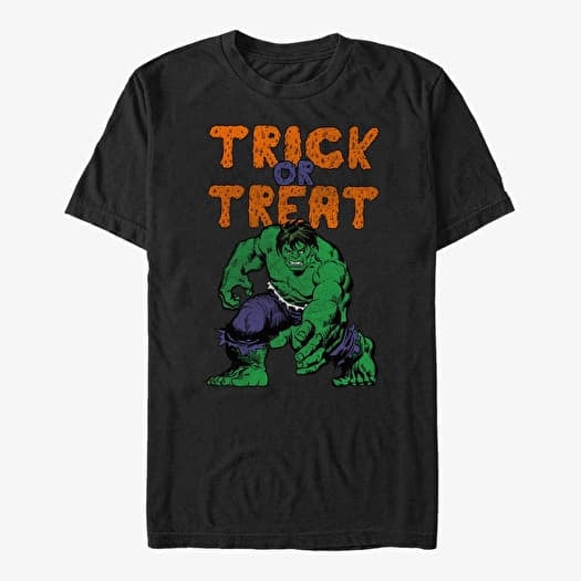 Tricou Merch Marvel Avengers Classic - Hulk Treats Unisex T-Shirt Black