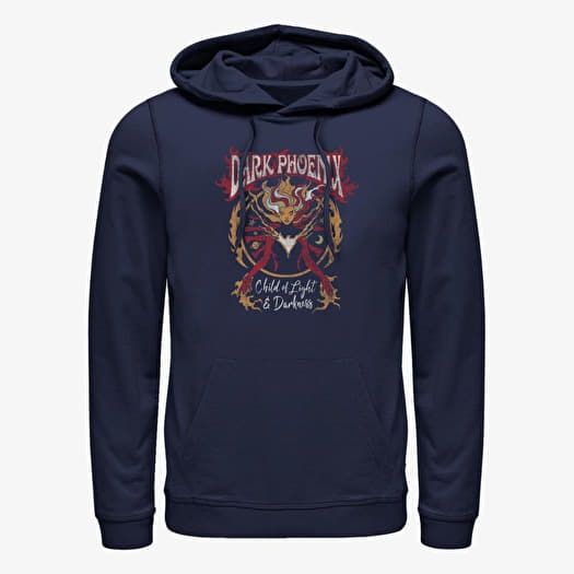 Hanorac Merch Marvel X-Men - Phoenix Rising Unisex Hoodie Navy Blue